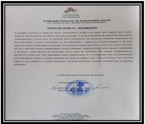 INFORMAÇÃO - COVID 19